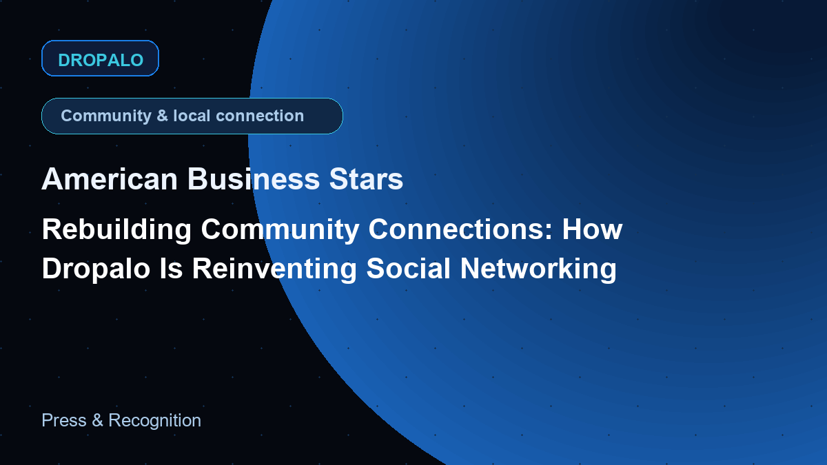 Press card thumbnail for American Business Stars article about Dropalo